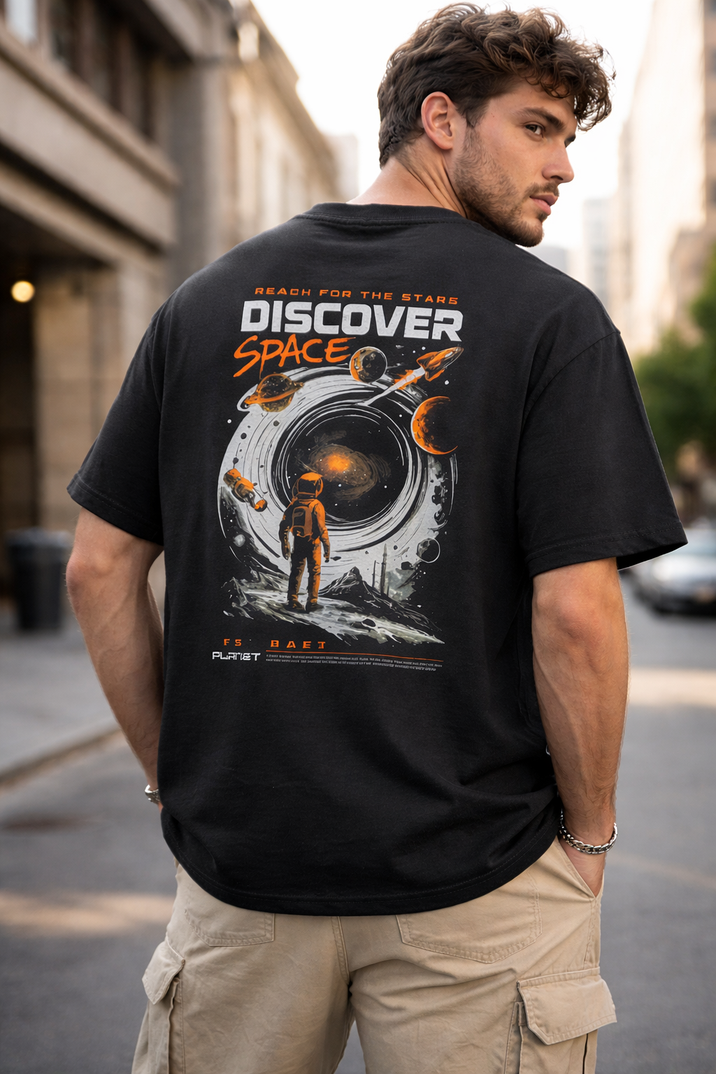 VEINS Horizon Drift — Discover Edition Oversized Tee