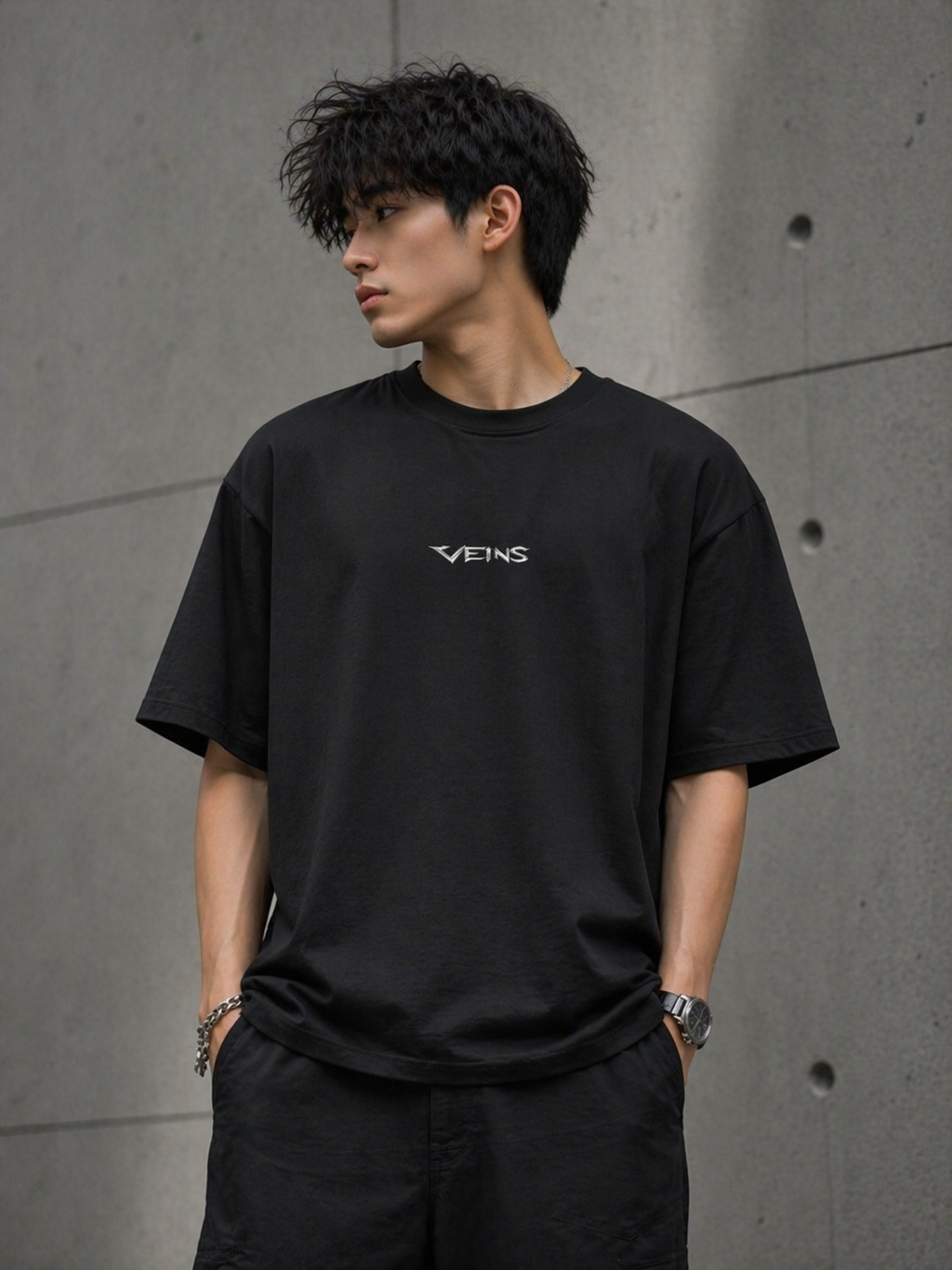 VEINS Void Surge — Shadow Ascension Oversized Tee