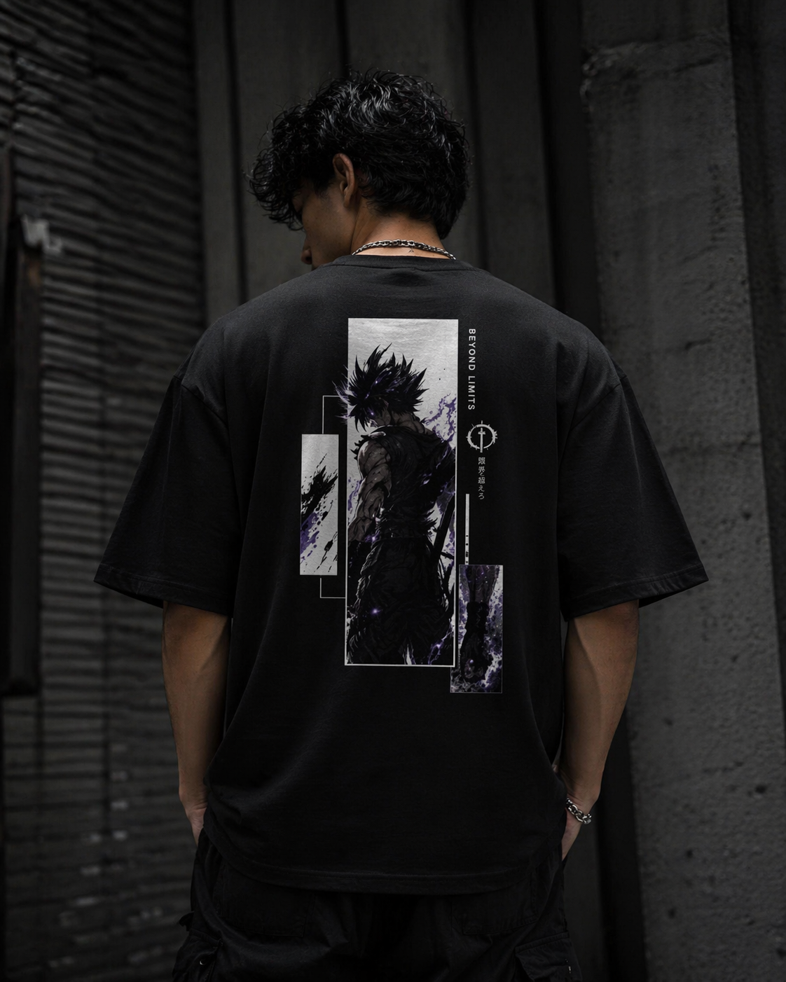 VEINS Void Surge — Shadow Ascension Oversized Tee
