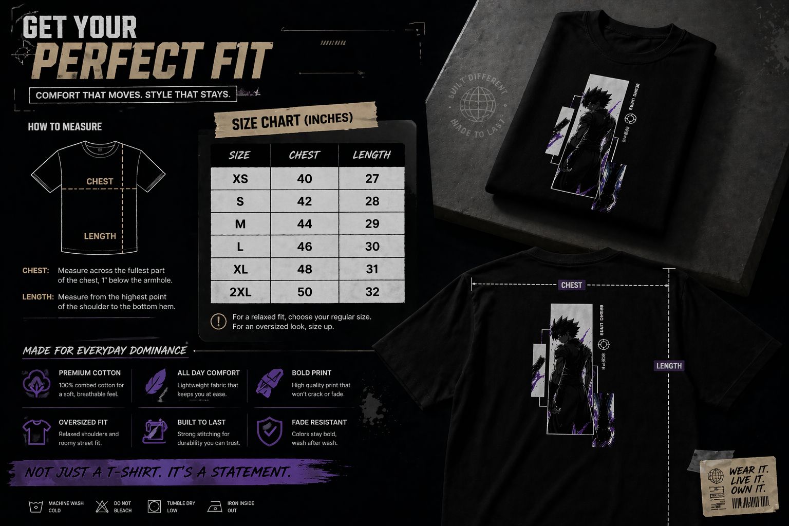 VEINS Void Surge — Shadow Ascension Oversized Tee